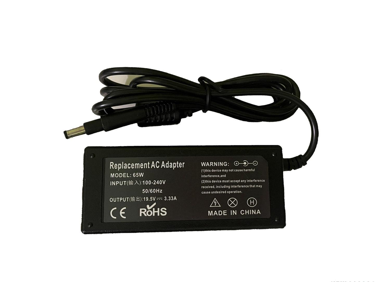 HP 19.5V 3.33A ~4.8*1.7mm Barrel Tip AC Adapter Charger