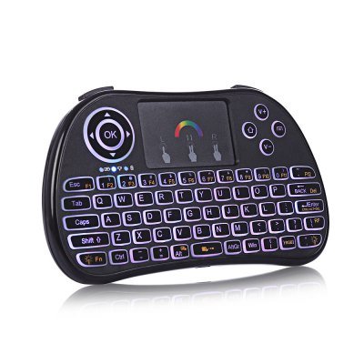 P9 Mini 2.4G RGB Backlit Keyboard & Mouse Combo with Touchpad