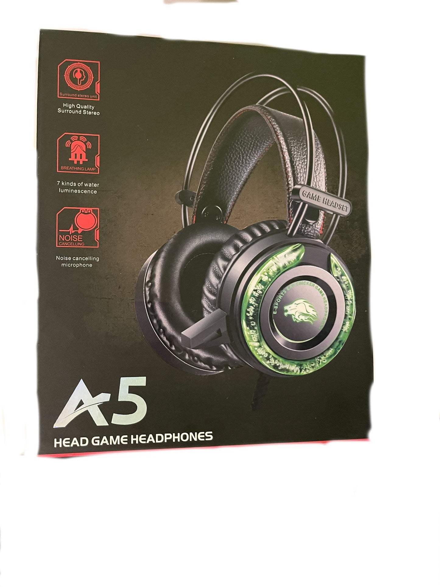 A5 Head Game Headphone - Immersive Sound & Comfort for Pro Gamers