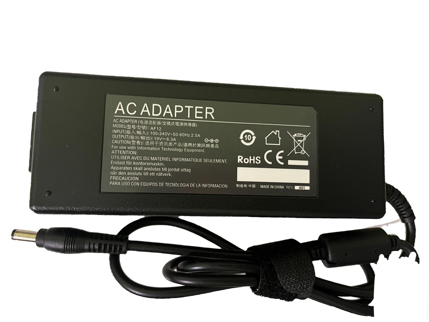 Acer 19V 6.3A 120W ~ 5.5*2.5mm Barrel Tip AC Adapter Charger