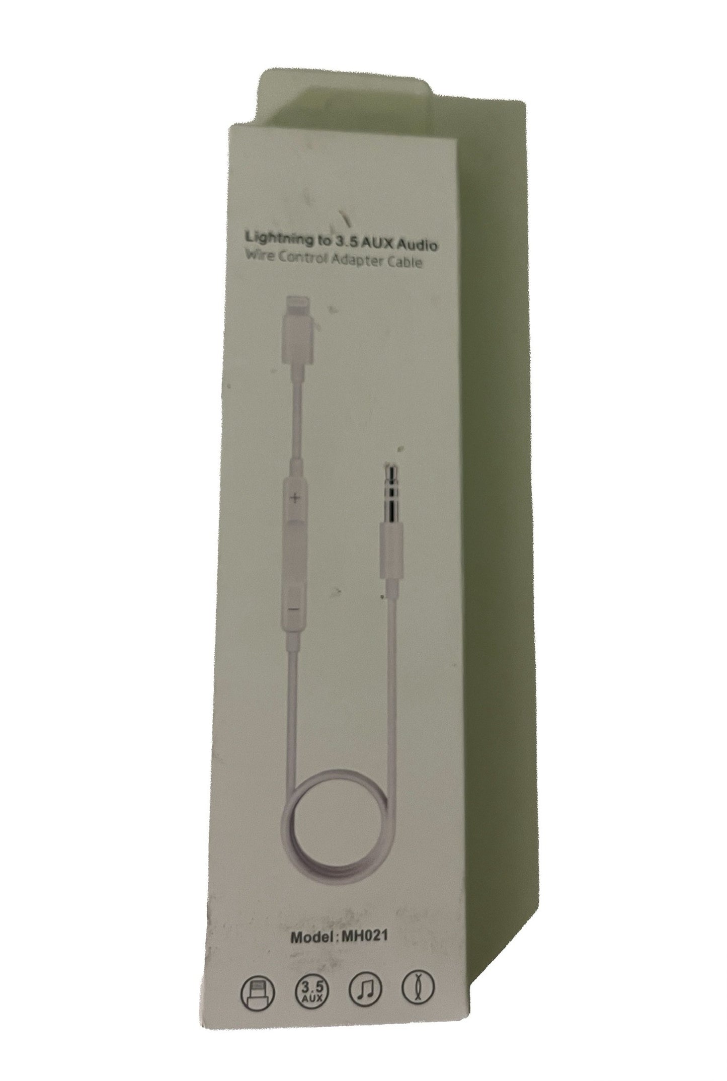 Lightning to 3.5mm AUX Cable - Seamless Audio Connectivity for iPhone, iPad, and iPod