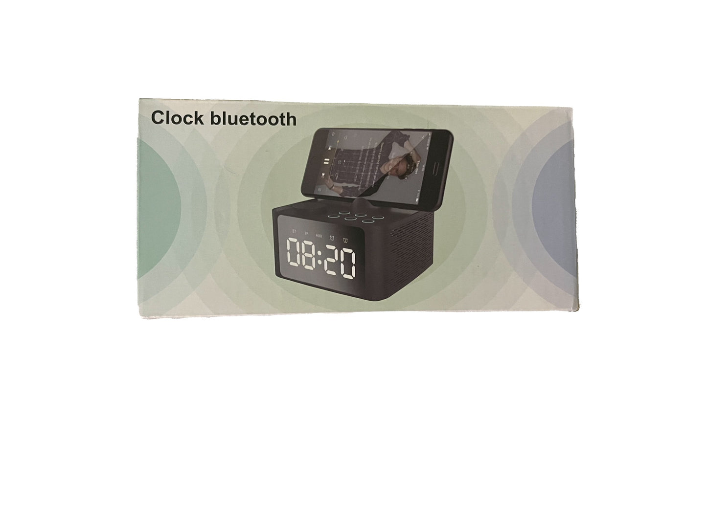 Bluetooth Alarm Clock Speaker - Wireless Audio with Time Display & Dual Alarm