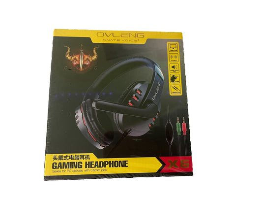 Ovleng X6 Gaming Headphone - Immersive Sound and Comfort for Gamers