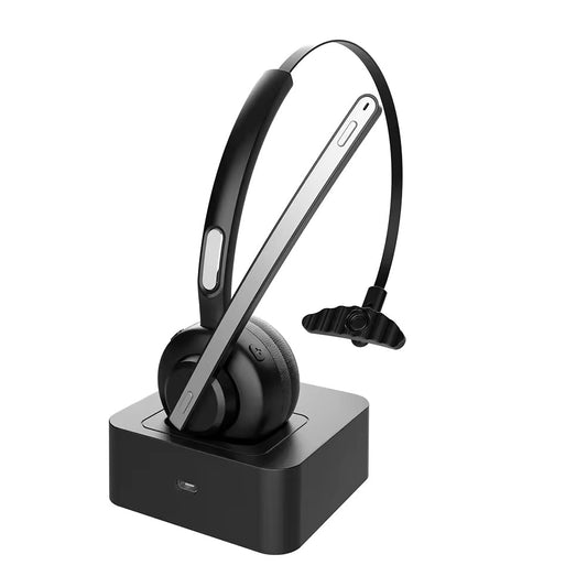 TH10 Wireless Business Headset with Microphone - Lightweight and Comfortable for All-Day Use