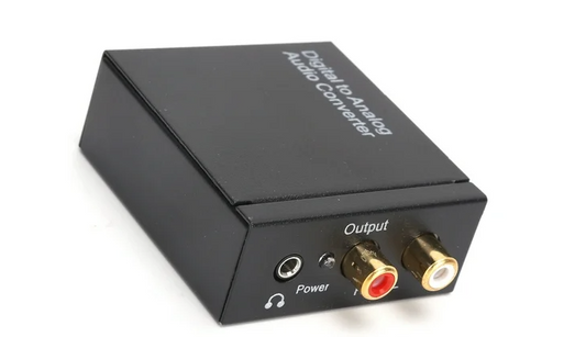 Digital to Analog Audio Converter - High-Quality Sound with 24-bit S/PDIF Support