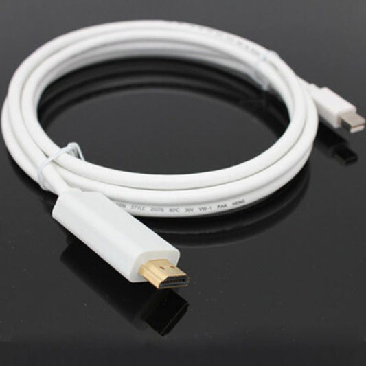 Mini DisplayPort to HDMI Cable 6ft - High-Definition Video and Audio Transfer