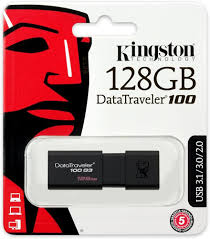 Kingston Technology DataTraveler 100 128GB USB Flash Drive