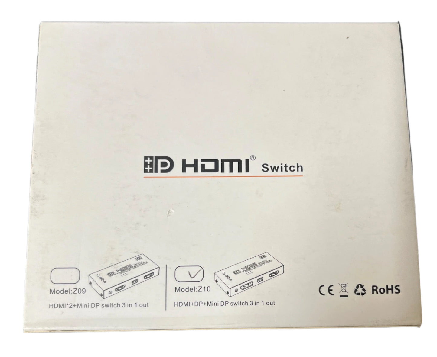 4K DP/HDMI/Mini DP to HDMI Switch - Versatile Multi-Input Converter