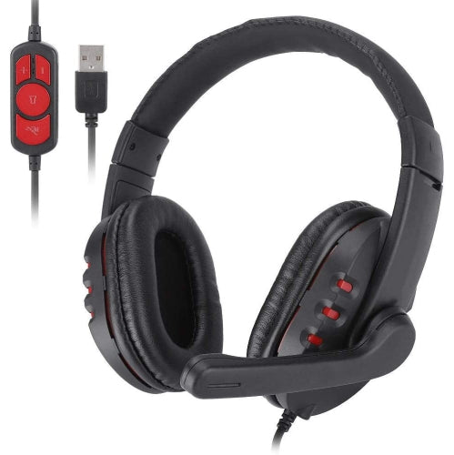 OVLENG Q7 Gaming Headset for PC - 3D Surround Sound & Noise-Cancelling Mic