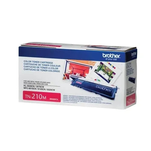 Brother TN-210 Magenta OEM Laser Printer Cartridge - High-Quality