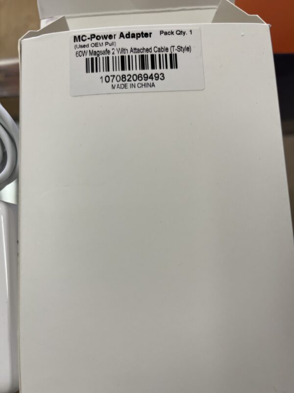60W MagSafe 2 Power Adapter with power extension Cable (T-Style) - Image 5