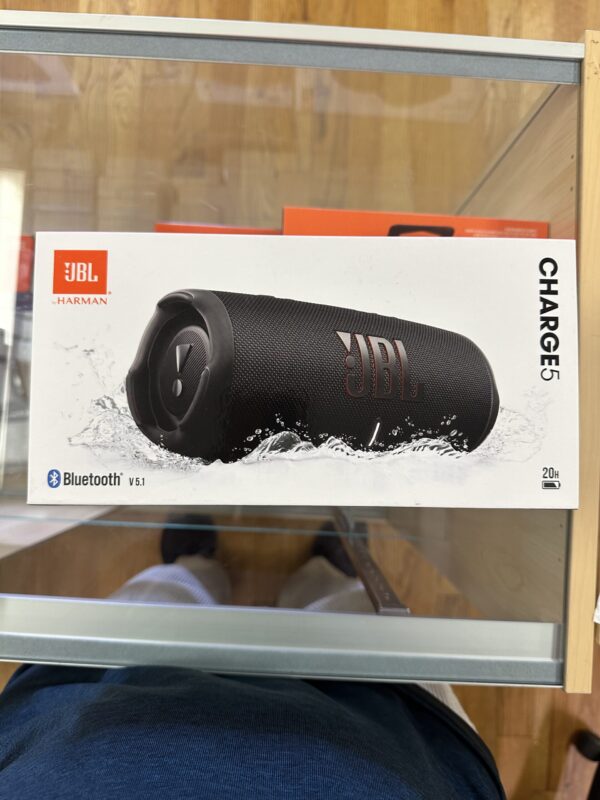 JBL Charge 5 Portable Bluetooth Speaker with Deep Bass, IP67 Waterproof and Dustproof, Up To 20 Hours of Playtime, Built-in Powerbank