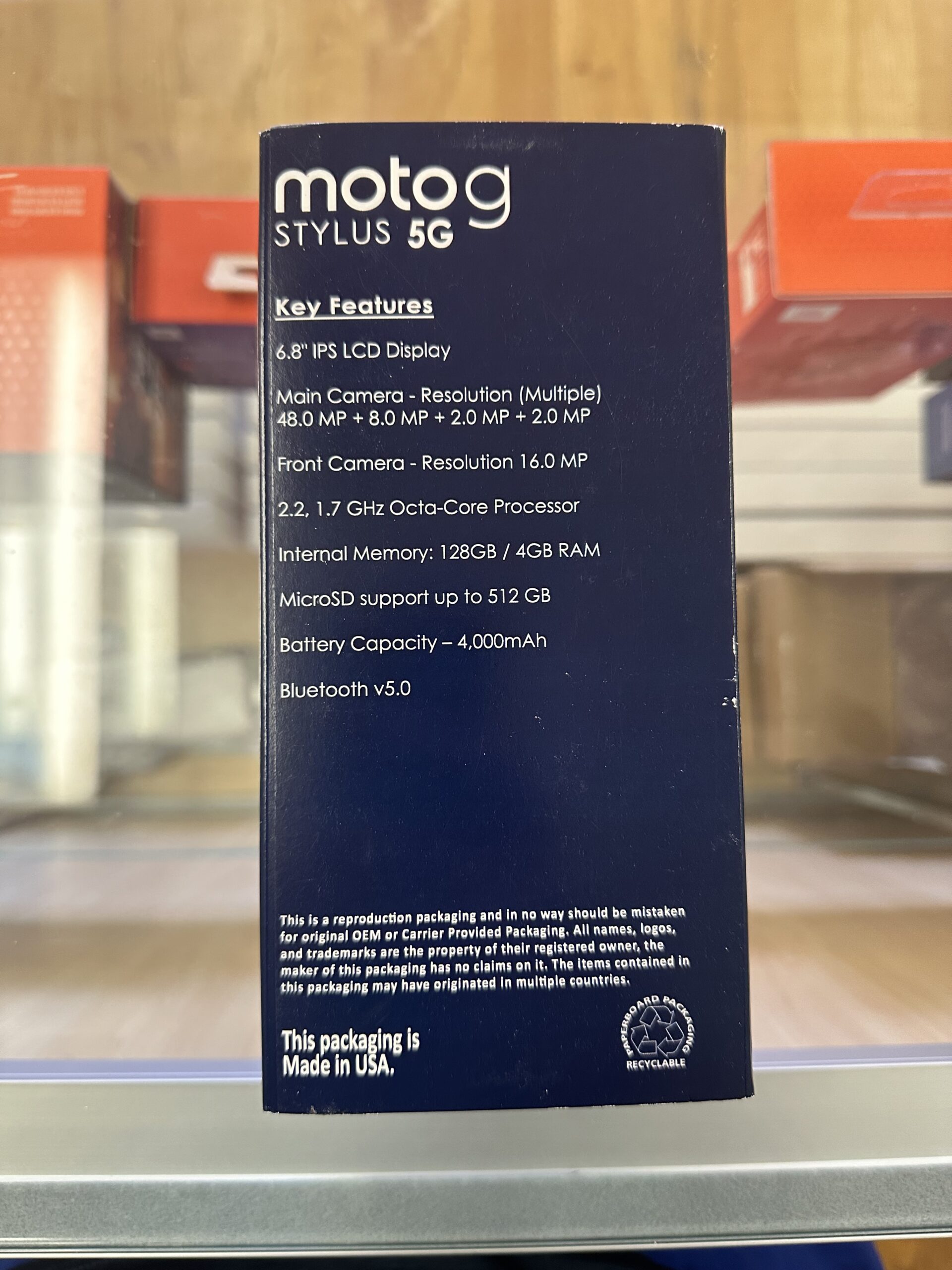 Motorola Moto G Stylus 5G 128GB Unlocked