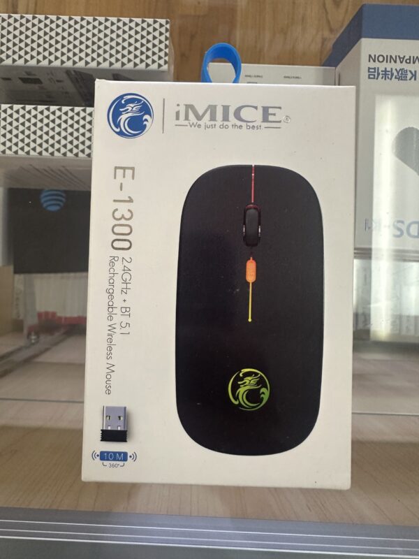 Mouse Wireless Computer Bluetooth 5.0 USB Rechargeable Silent Ergonomic Mice