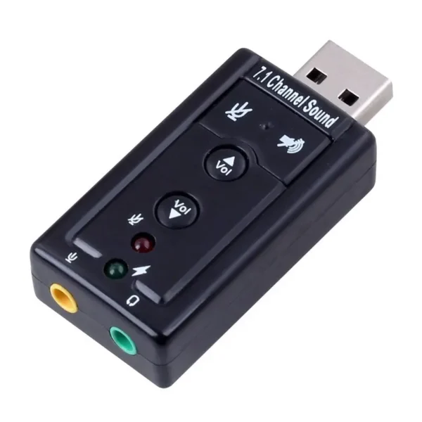 Audio External Sound Card Adapter 7.1 USB adapter