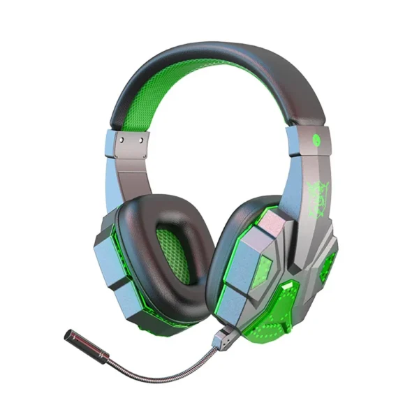 Gaming Headset Bluetooth Wireless 3.5mm Wired Headphone Mic for Game Console - Image 2