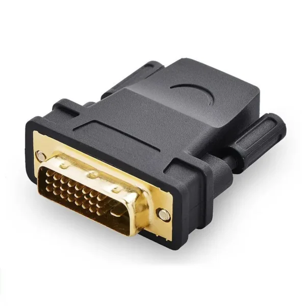 HDMI Port to DVI Male 24+1 Audio Video Adapter