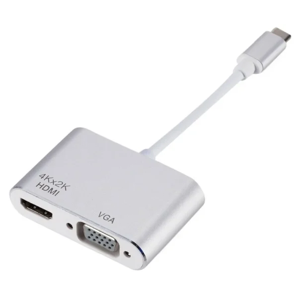 USB-C to HDMI / VGA Adapter 4K Screen Mirror